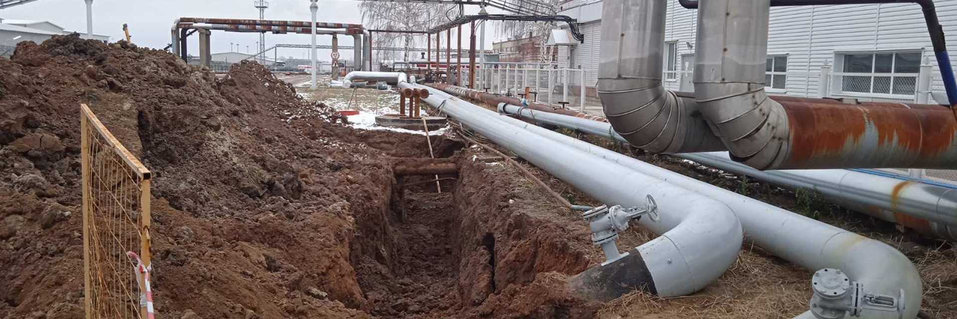 Трасса водопровода холодного водоснабжения — ТПК Нижний Новгород